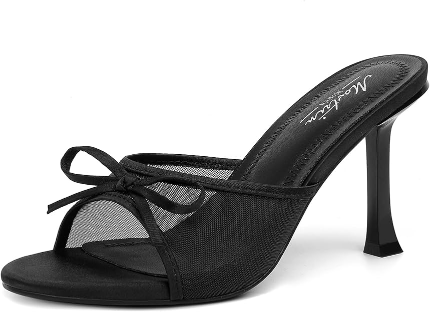 <a href="https://amzn.to/4eWkeY7" data-type="link" data-id="https://amzn.to/4eWkeY7">Mostrin Kitten Heels for Women Round Toe Heels With Bow Vintage Mules Sexy Slip on Stiletto Backless Sandals for Party Daily</a>