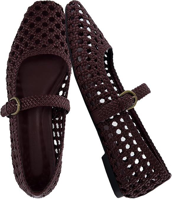 <a href="https://amzn.to/4wmkntX" data-type="link" data-id="https://amzn.to/4wmkntX">CUSHIONAIRE Weston Hand Woven Mary Jane Flats for Women, Comfortable Dressy Ballet Flats with Braided Adjustable Buckle and Memory Foam Cushionin</a>g