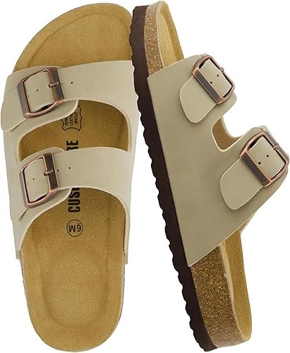 <a href="https://amzn.to/4va6rC6" data-type="link" data-id="https://amzn.to/4va6rC6">CUSHIONAIRE Lane Cork Footbed Womens Sandals Comfortable Double Buckle Slip On Sandals for Women with Arch Support and Classic Two Strap Design<br></a>